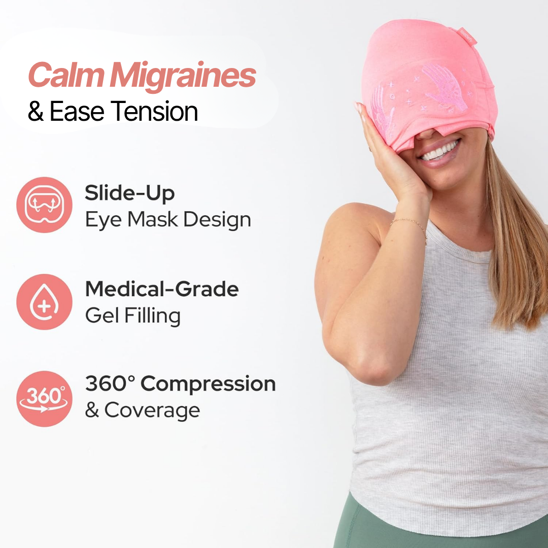 Eye Mask Migraine Relief Cap